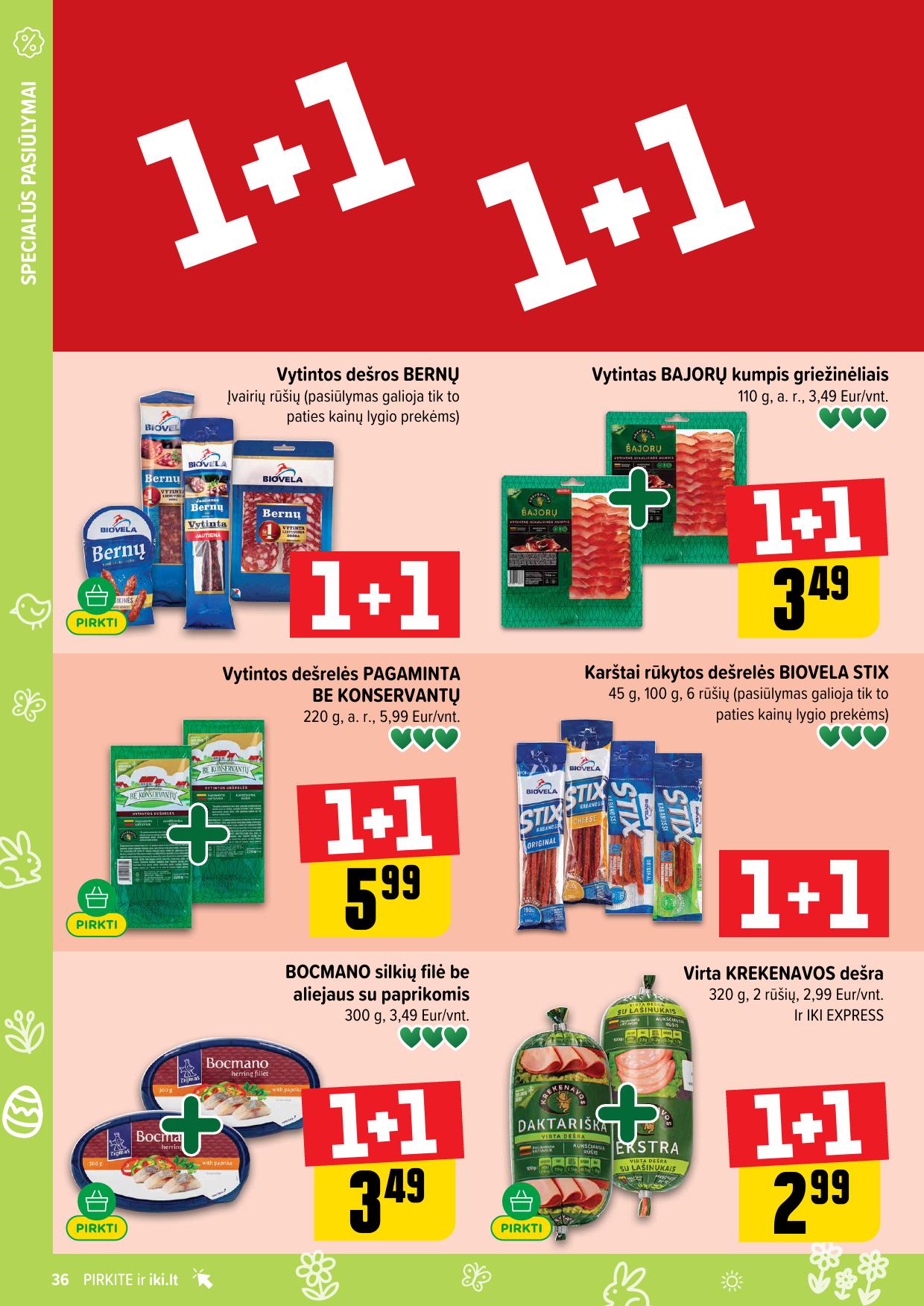 Naujausias IKI kaininis katalogas 2026.03.30 - 2026.04.04