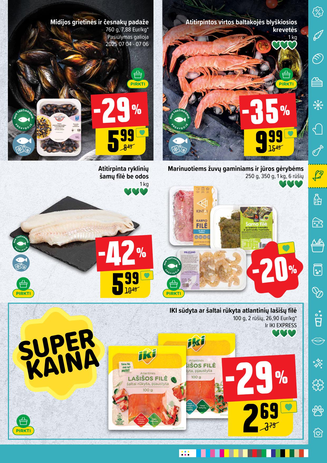 Naujausias IKI kaininis katalogas 2025.06.30 - 2025.07.06