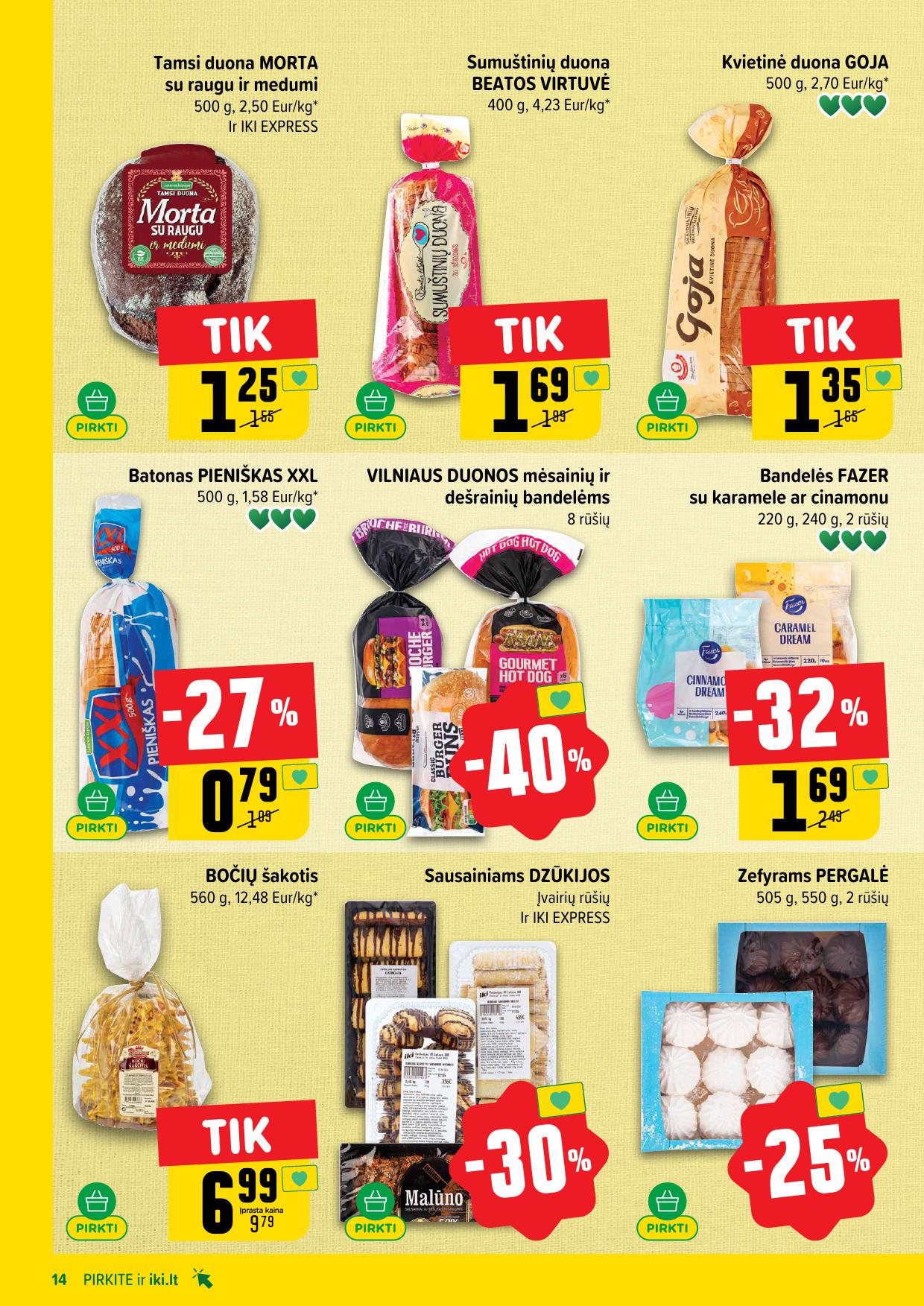 IKI SAVAITĖLĖ akcijų ir nuolaidų leidinys Nr.33 2026.08.10 - 2026.08.16
