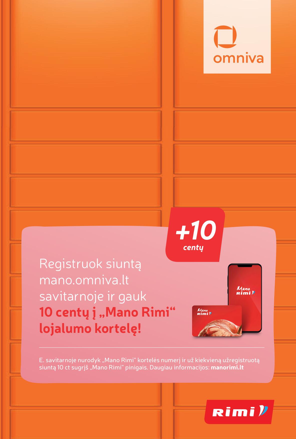 Naujausias RIMI kaininis katalogas 2023.11.14 - 2023.11.20