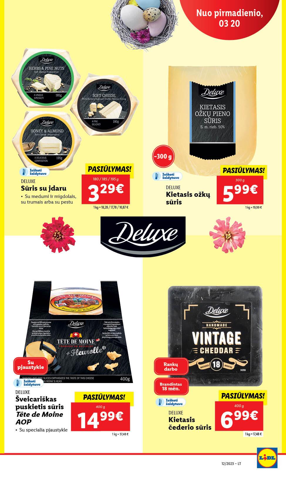 Naujausias LIDL kaininis katalogas 2023.03.20 - 2023.03.26