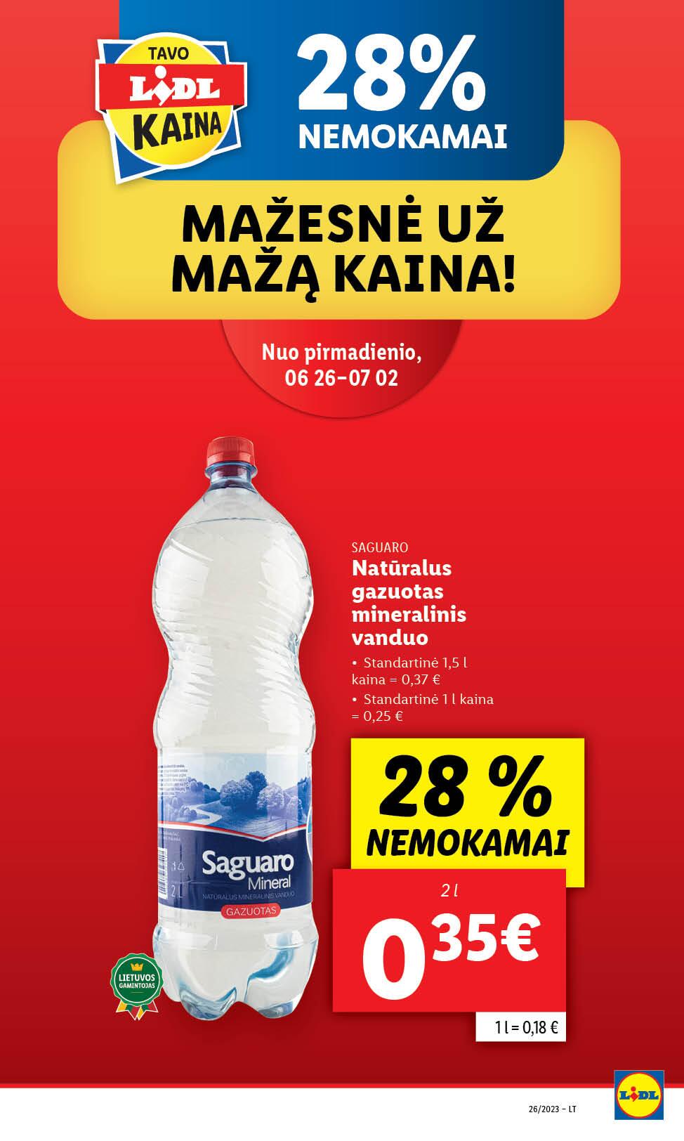 Naujausias LIDL kaininis katalogas 2023.06.26 - 2023.07.02