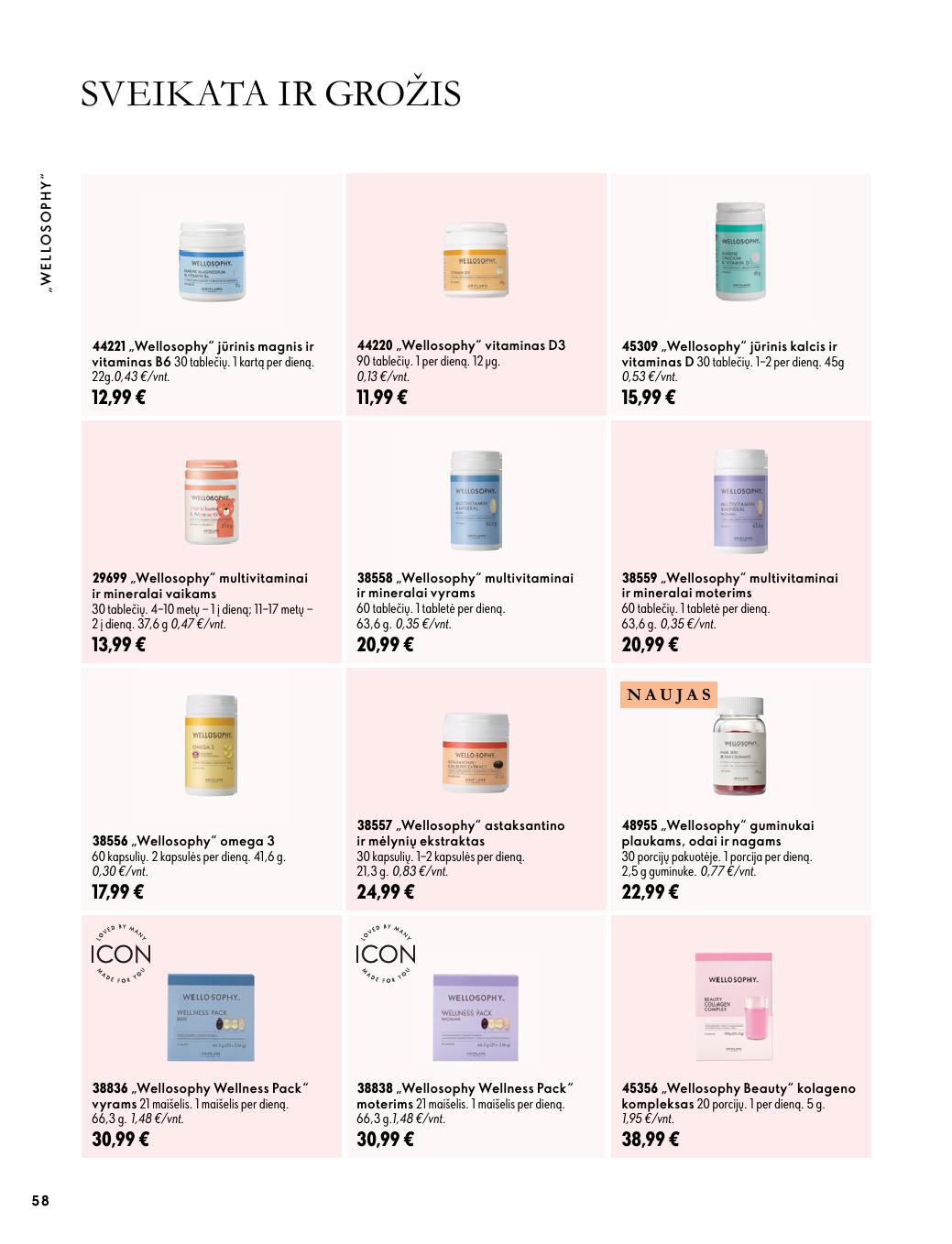 Naujas ORIFLAME katalogas galioja 2026.10.07 - 2026.11.17