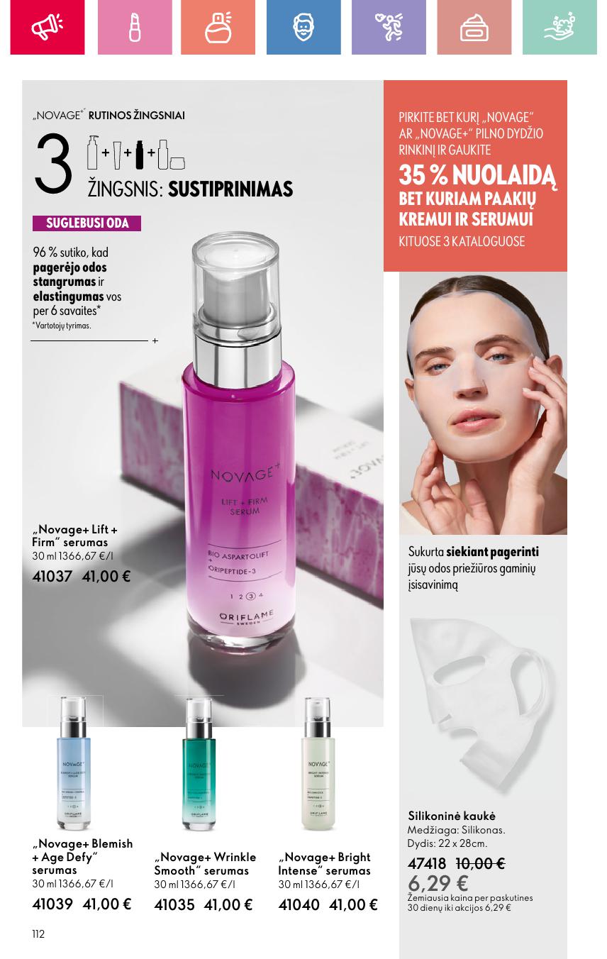 Naujas ORIFLAME katalogas galioja 2025.06.22 - 2025.07.12