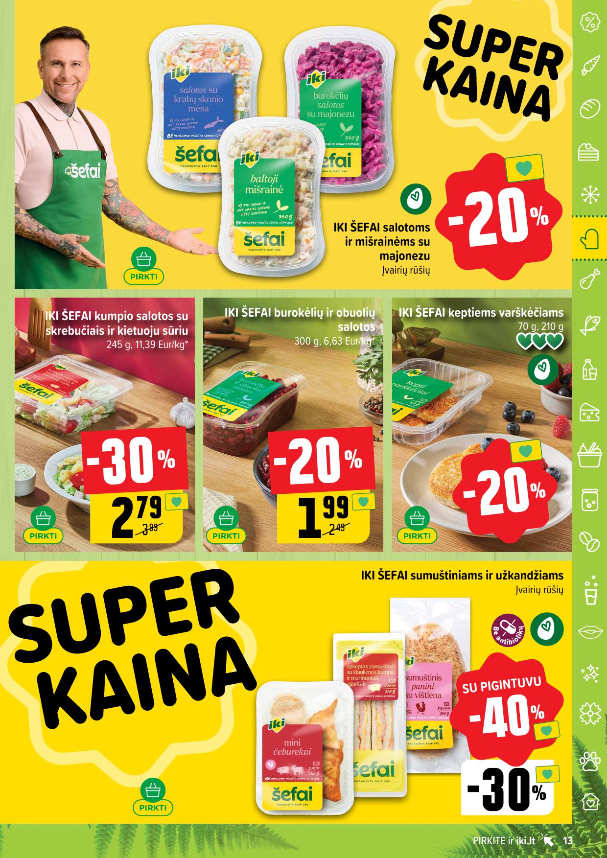 Naujausias IKI kaininis katalogas 2025.06.23 - 2025.06.29