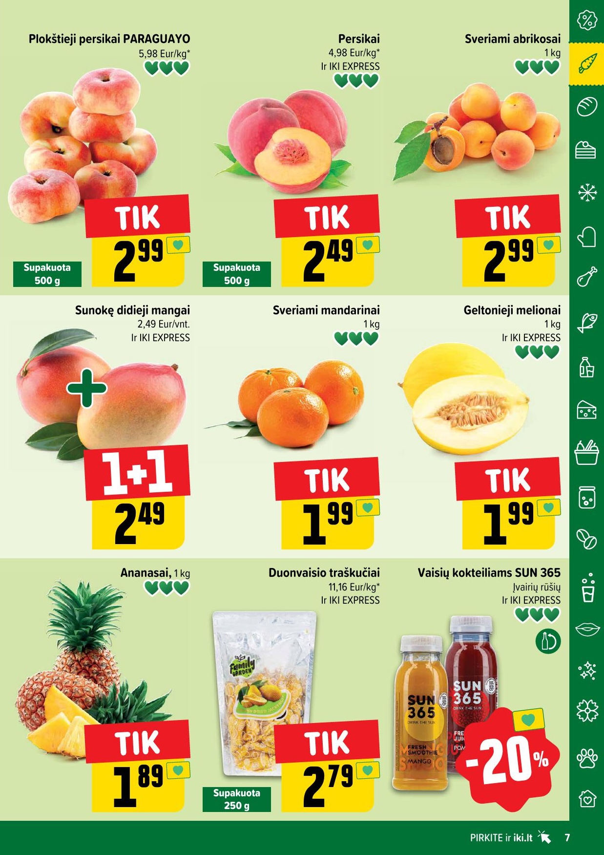 Naujausias IKI kaininis katalogas 2025.05.19 - 2025.05.25