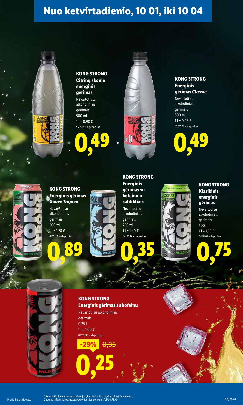 Naujausias LIDL kaininis katalogas 2026.09.28 - 2026.10.04
