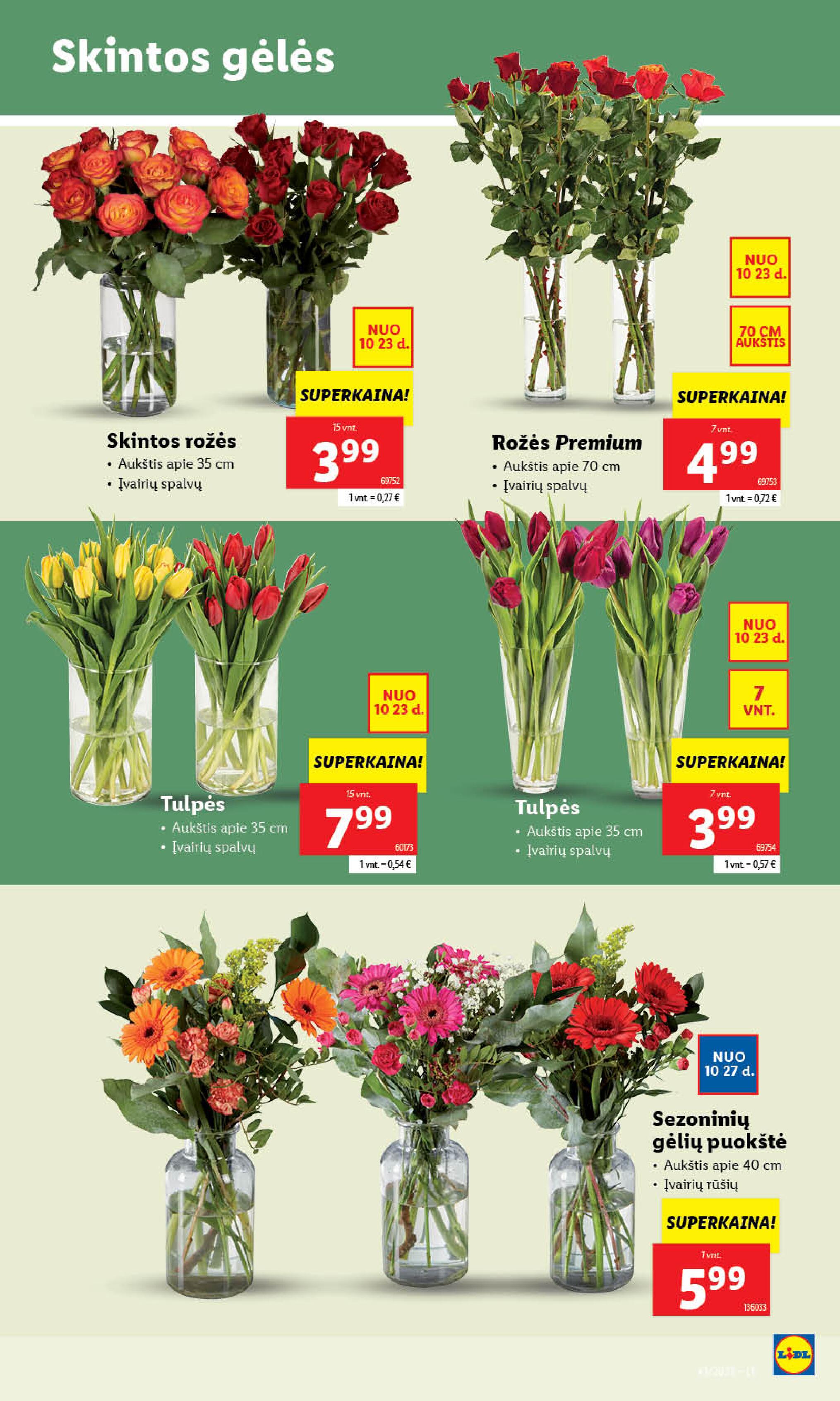 Naujausias LIDL kaininis katalogas 2023.10.23 - 2023.10.29