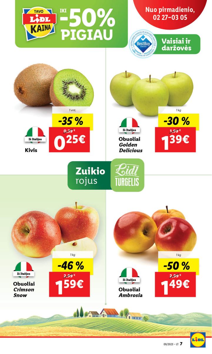 Naujausias LIDL kaininis katalogas 2023.02.27 - 2023.03.05