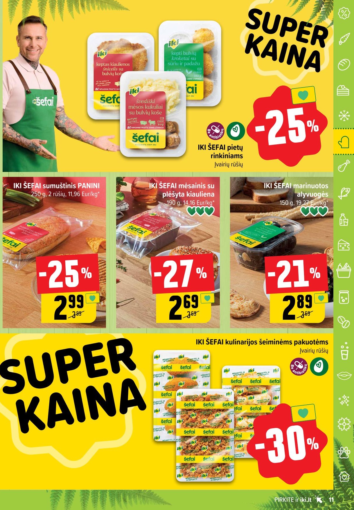 Naujausias IKI kaininis katalogas 2025.06.16 - 2025.06.22