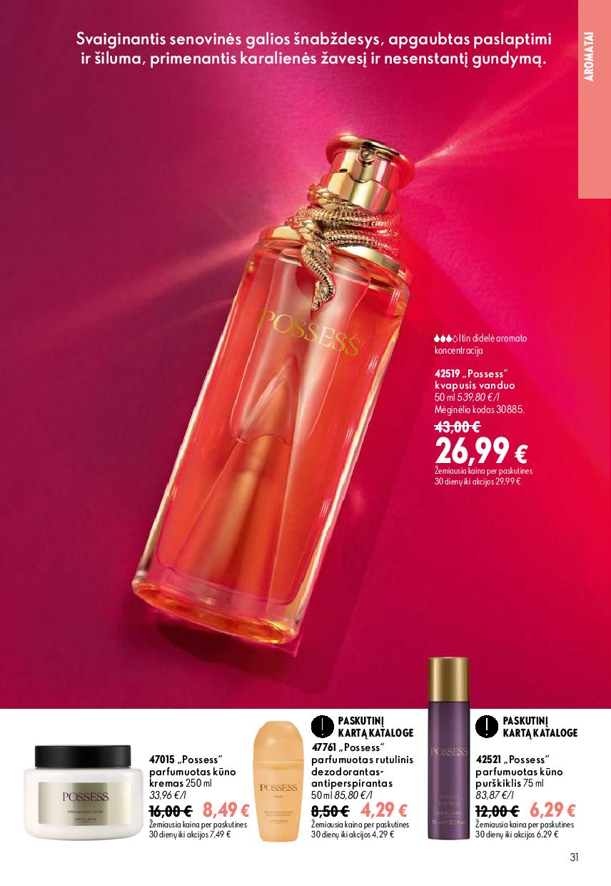 ORIFLAME  katalogas galioja 2026.08.26 - 2026.09.15