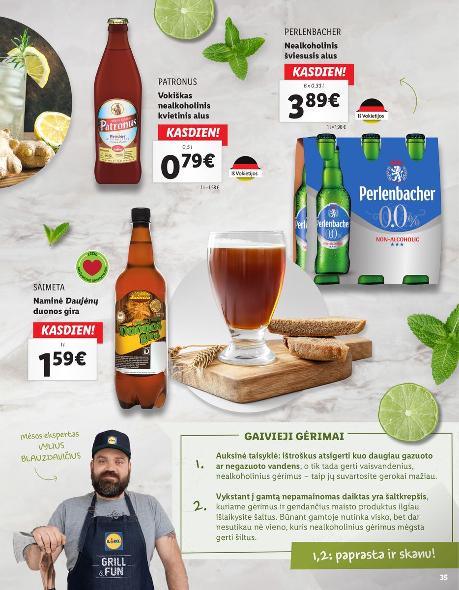 LIDL grilio katalogas "GRILIO ISTORIJOS 2022"