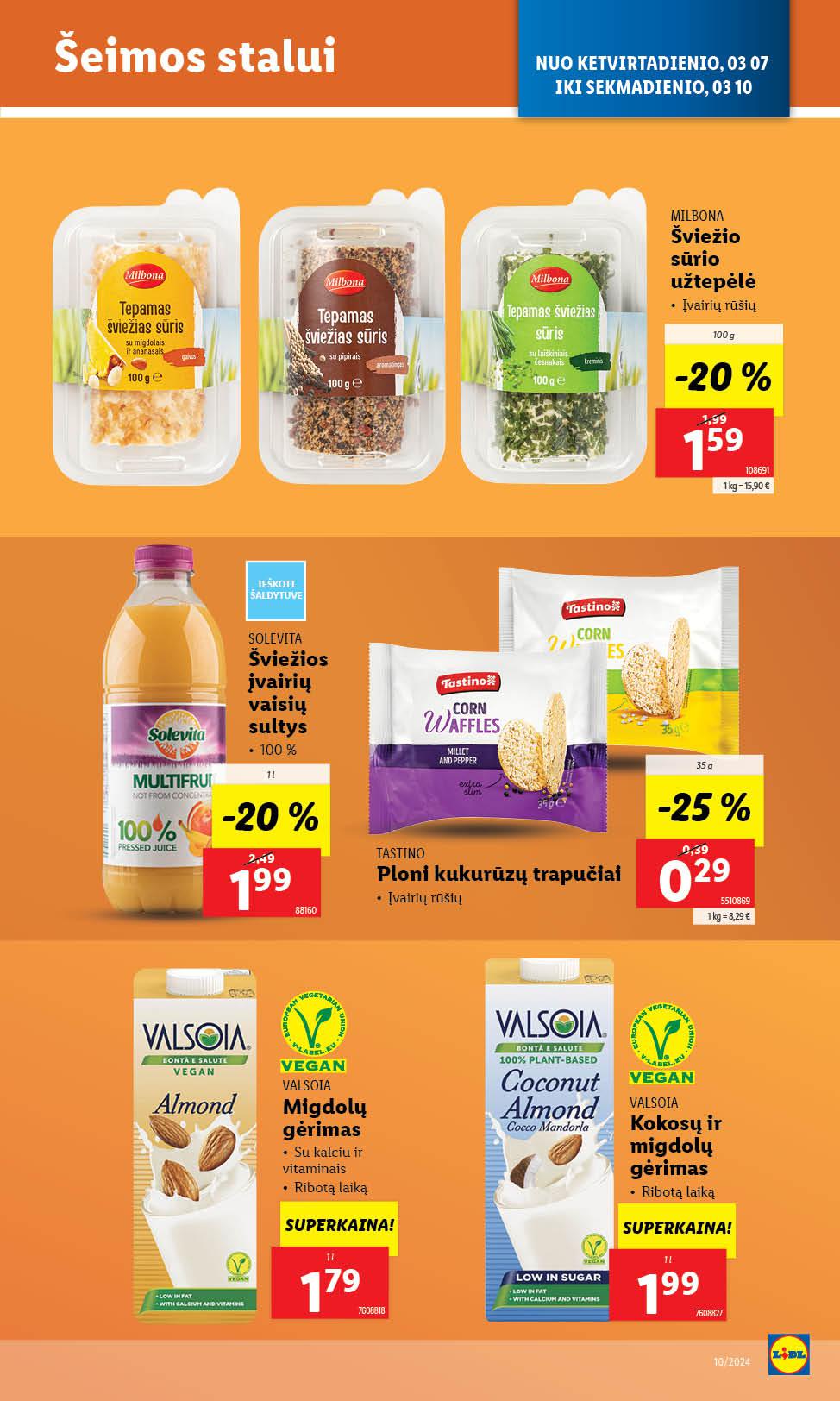 Naujausias LIDL kaininis katalogas 2024.03.04 - 2024.03.10