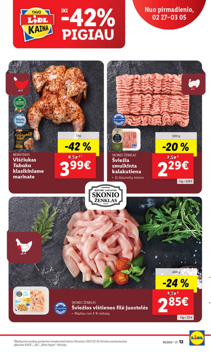 Naujausias LIDL kaininis katalogas 2023.02.27 - 2023.03.05