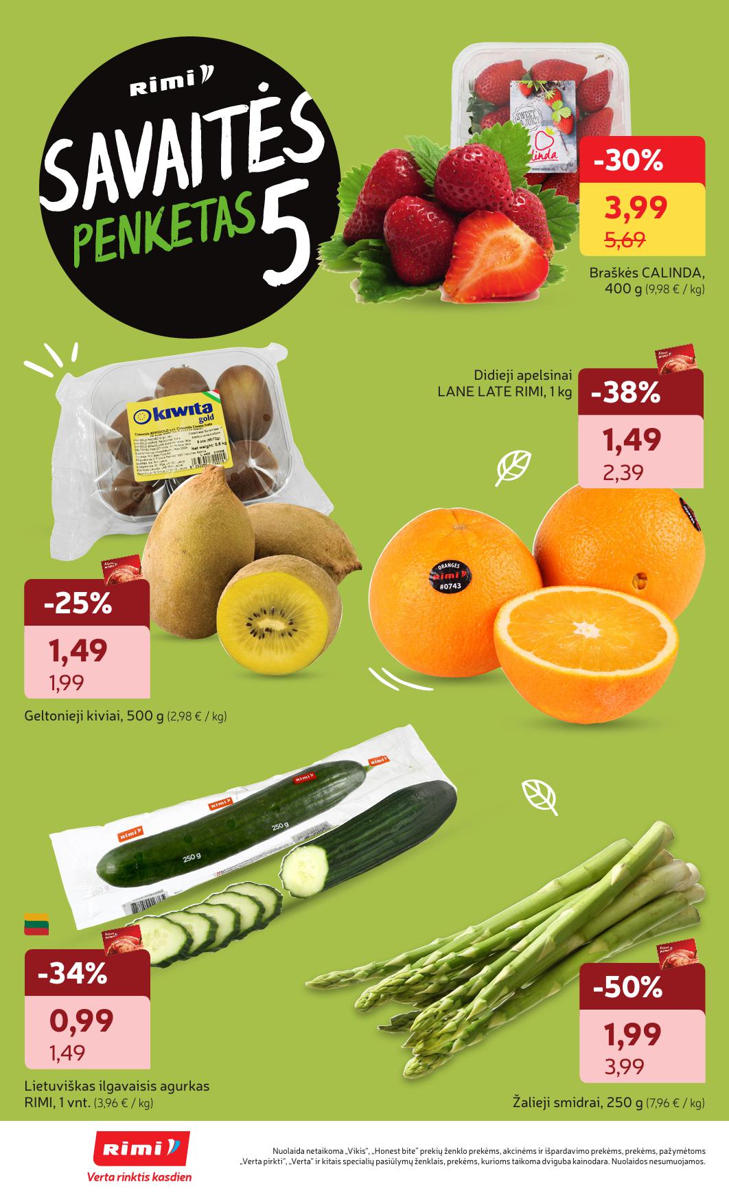 Naujausias RIMI kaininis katalogas 2026.03.10 - 2026.03.16