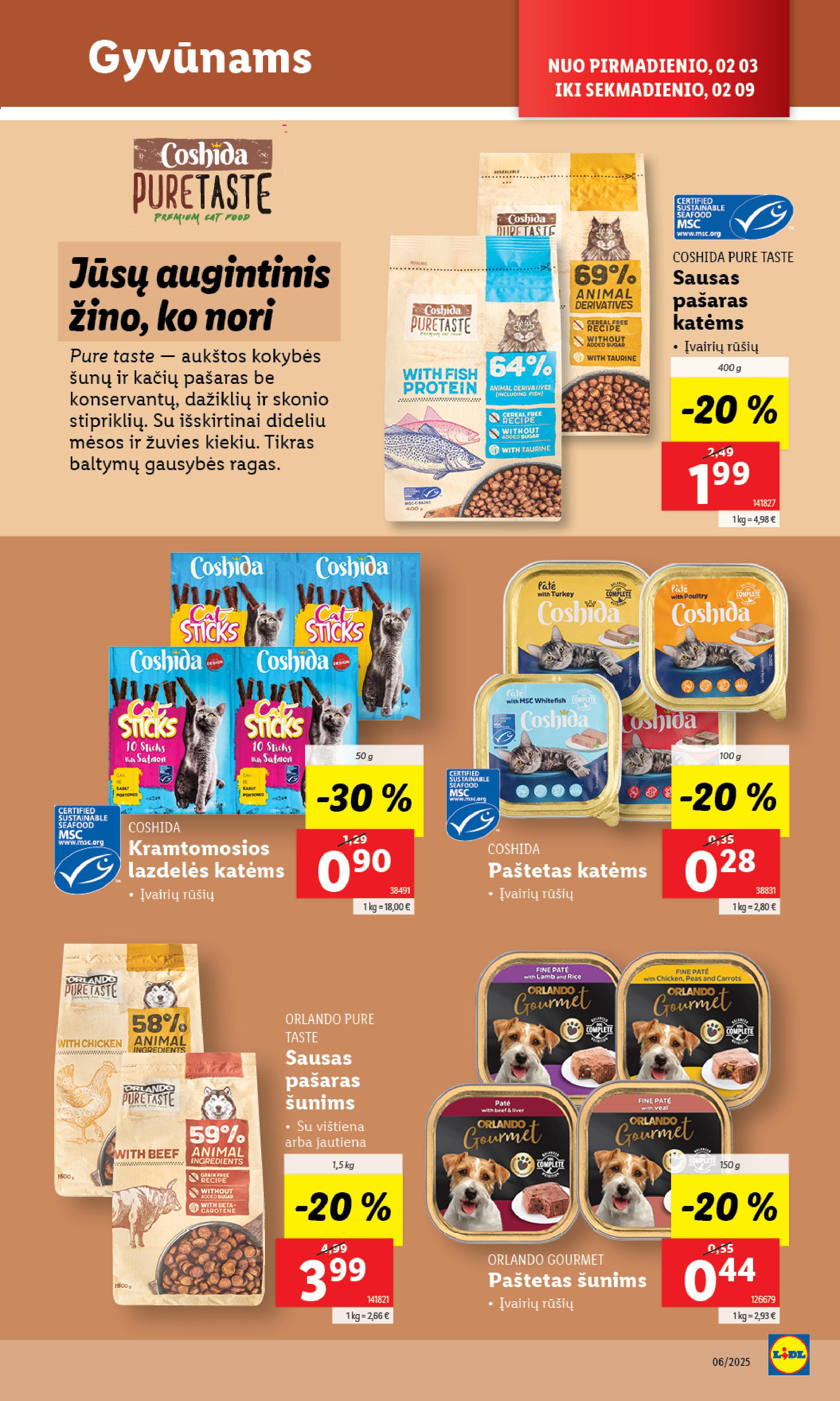 Naujausias LIDL kaininis katalogas 2025.02.03 - 2025.02.09