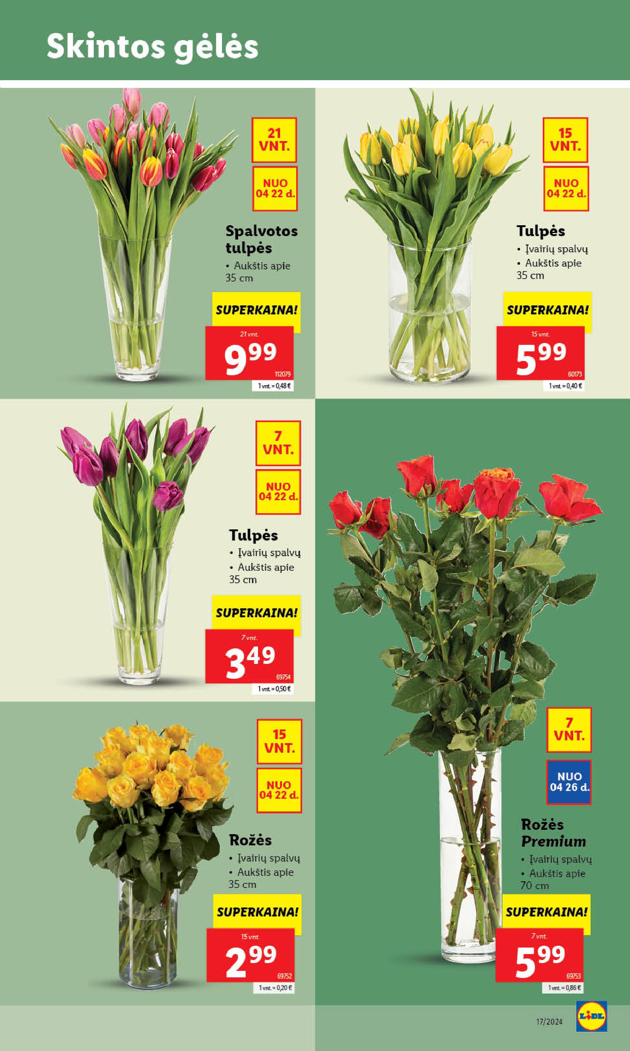 Naujausias LIDL kaininis katalogas 2024.04.22 - 2024.04.28
