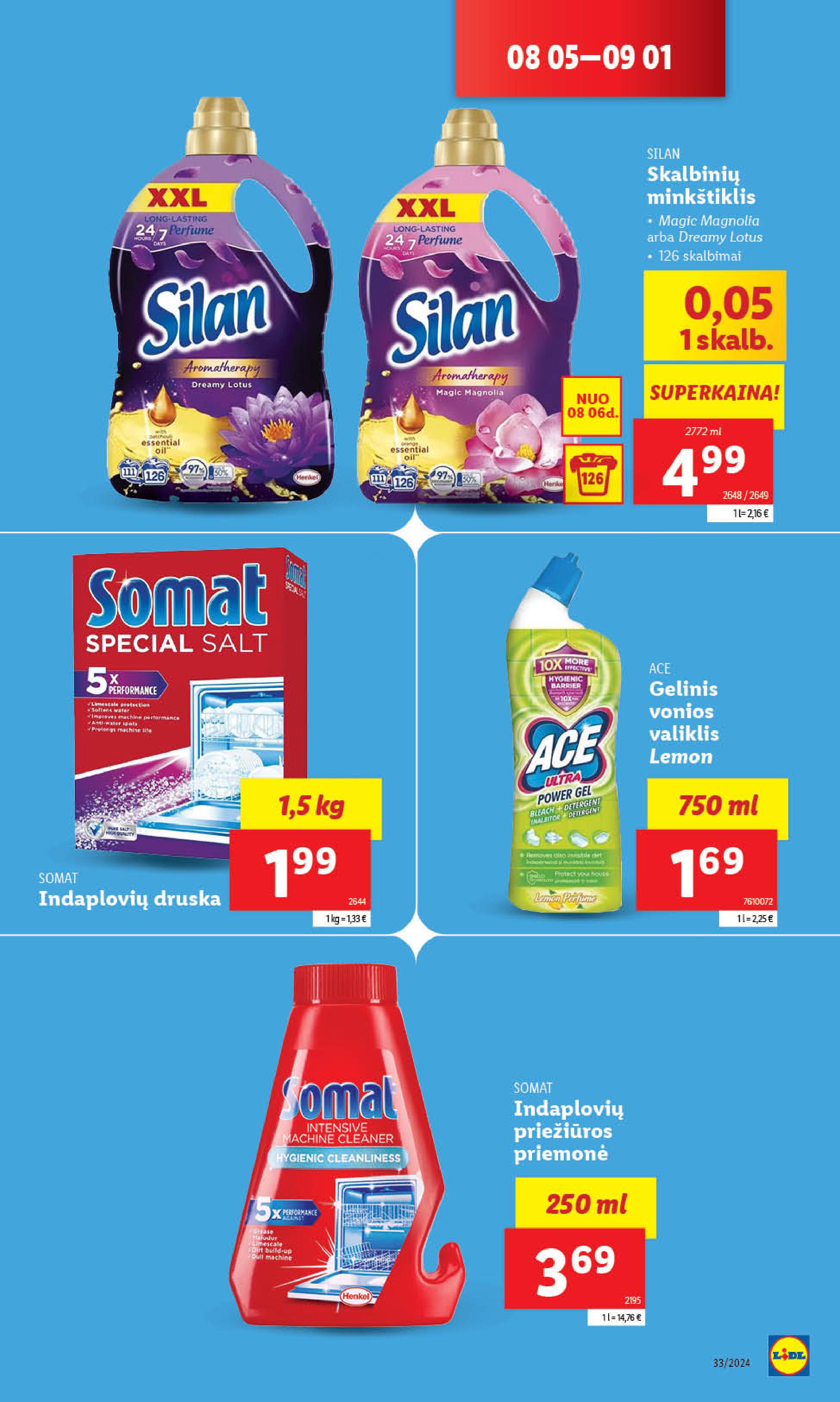 Naujausias LIDL kaininis katalogas 2024.08.12 - 2024.08.18