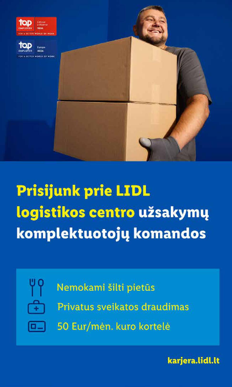 Naujausias LIDL kaininis katalogas 2026.05.04 - 2026.05.10