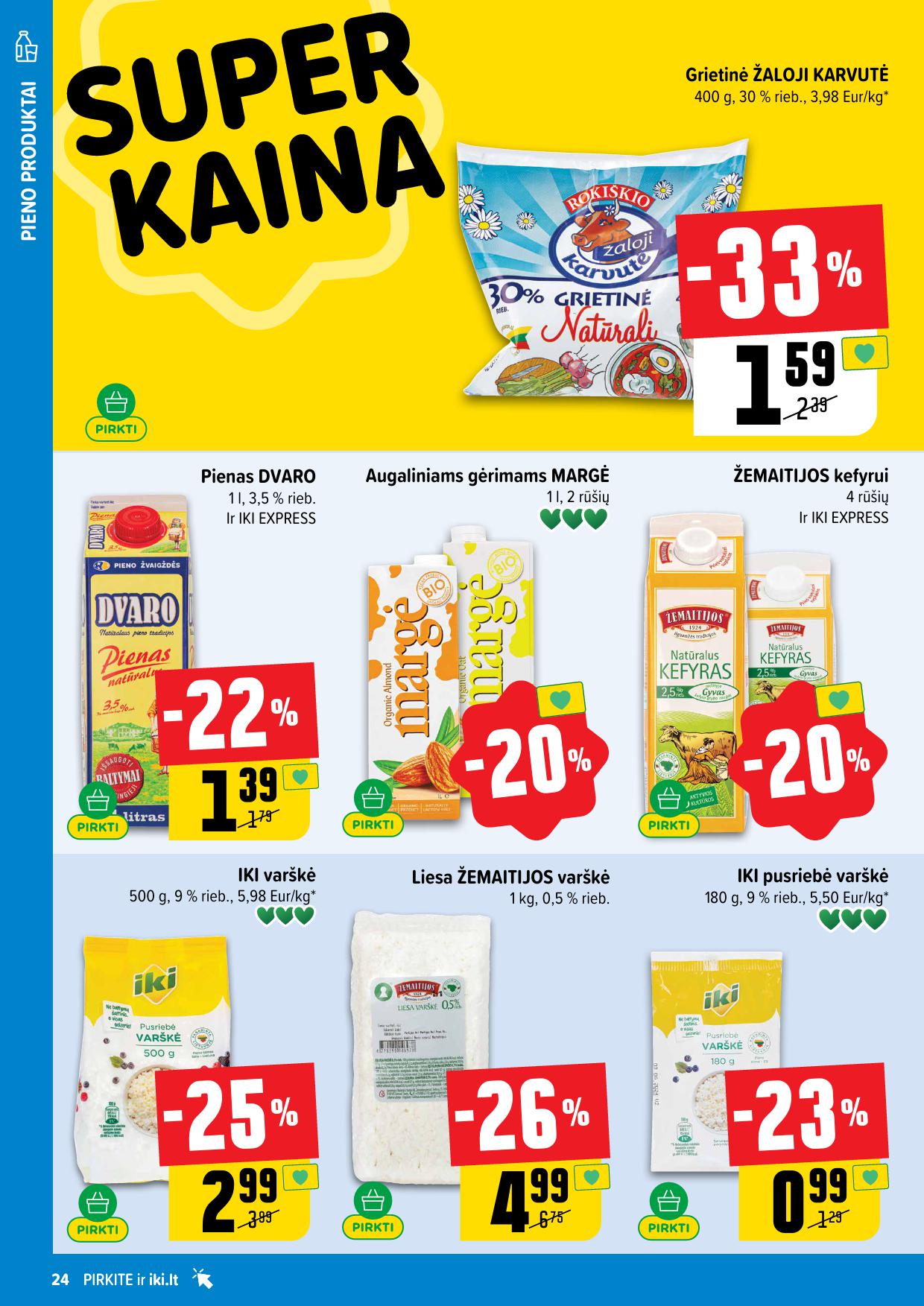 Naujausias IKI kaininis katalogas 2026.01.05 - 2026.01.11