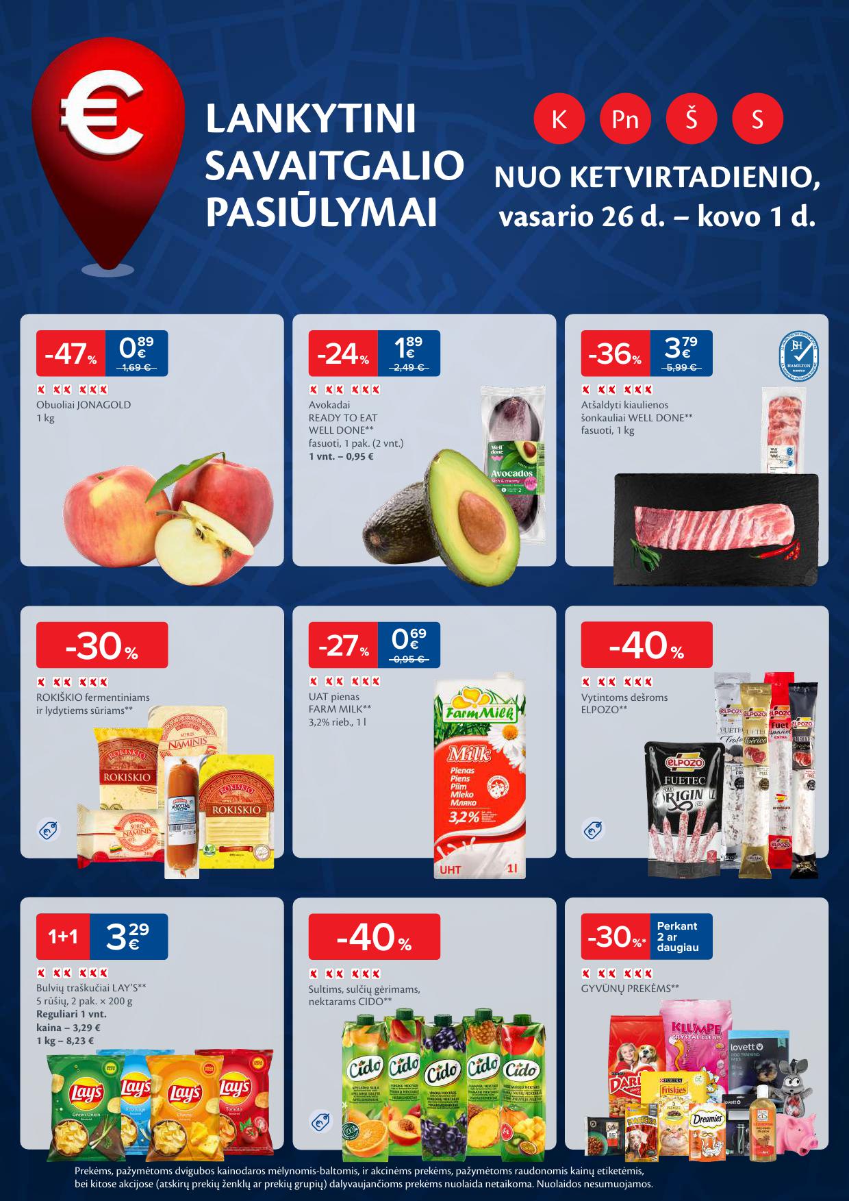 Naujausias MAXIMA kaininis katalogas 2026.02.24 - 2026.03.02