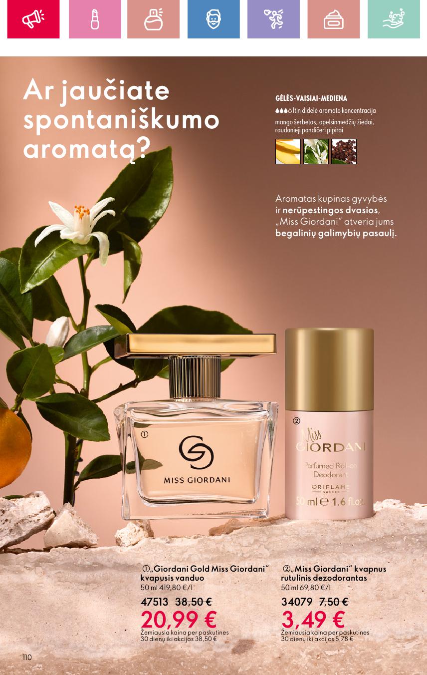ORIFLAME katalogas galioja 2025.05.11 - 2025.05.31