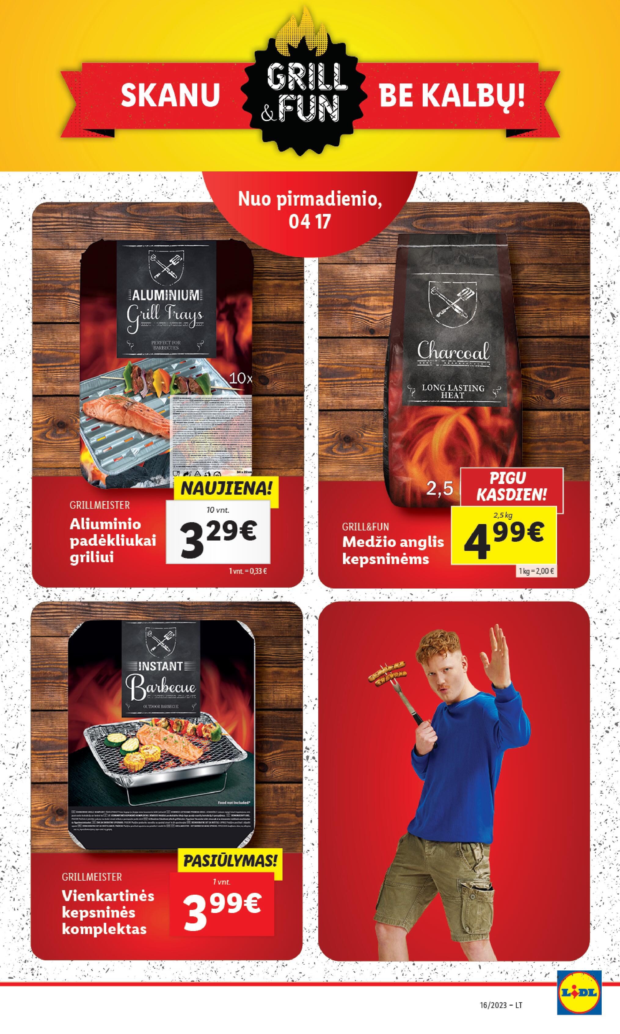 Naujausias LIDL kaininis katalogas 2023.04.17 - 2023.04.23