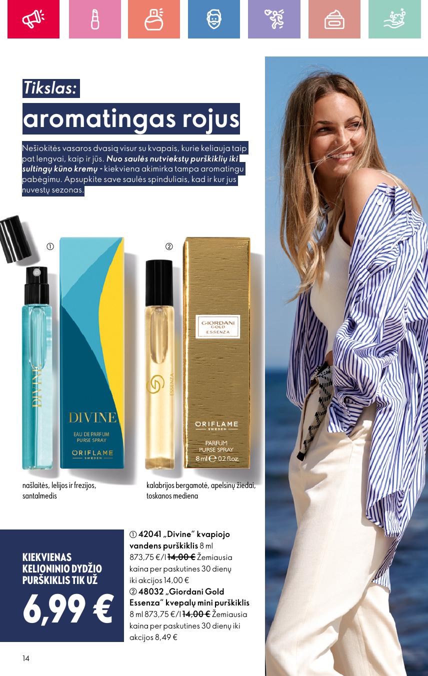 Naujas ORIFLAME katalogas galioja 2025.06.22 - 2025.07.12