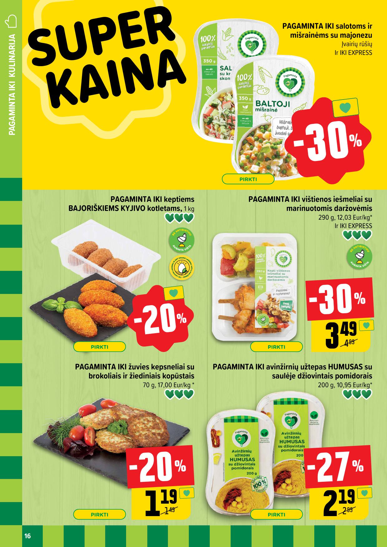 Naujausias IKI kaininis katalogas 2024.10.07 - 2024.10.13