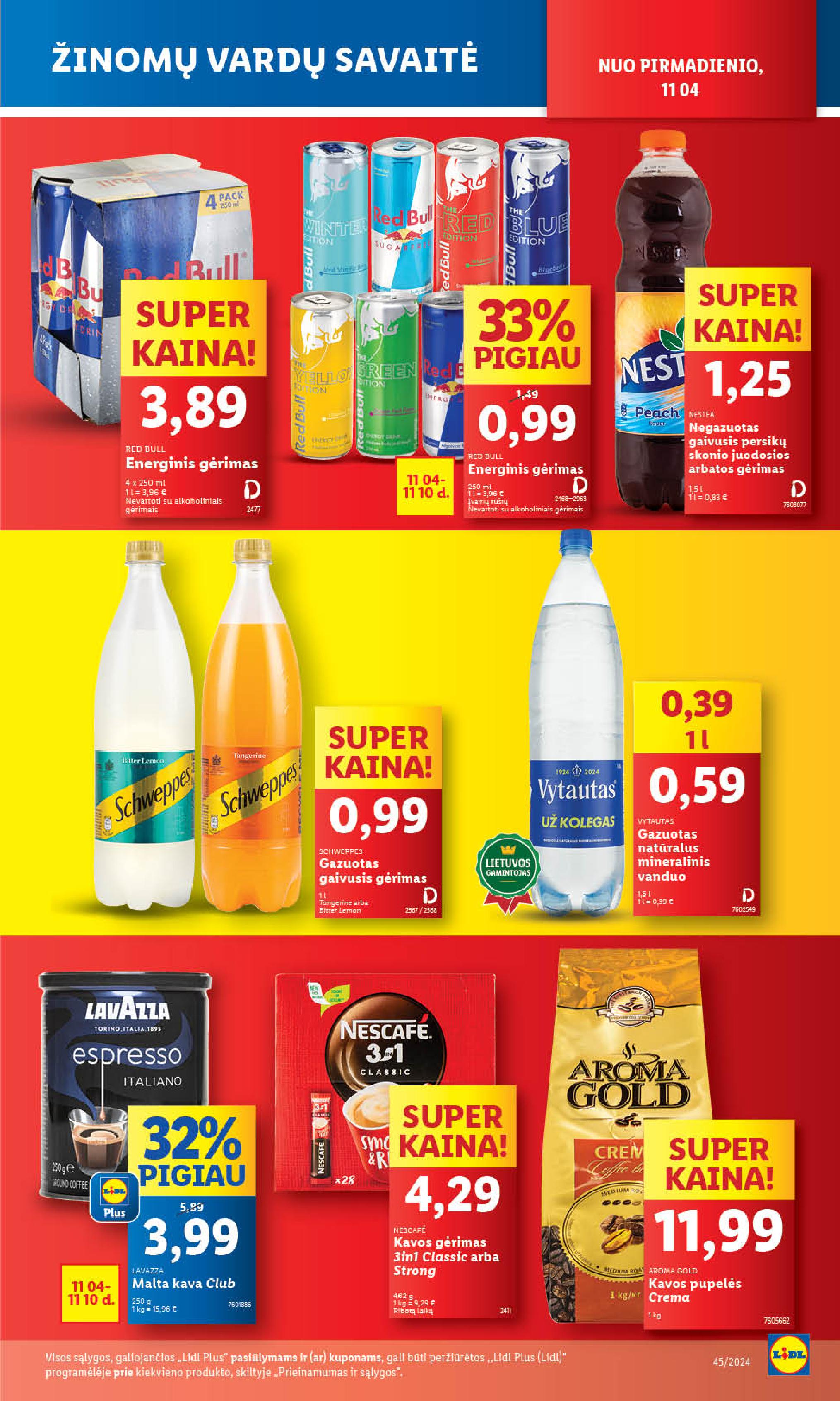 Naujausias LIDL kaininis katalogas 2024.11.04 - 2024.11.10