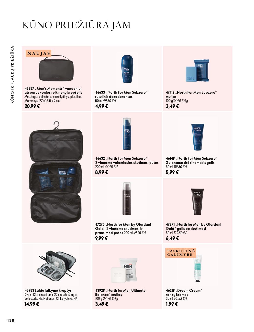 ORIFLAME katalogas galioja 2026.10.07 - 2026.11.17