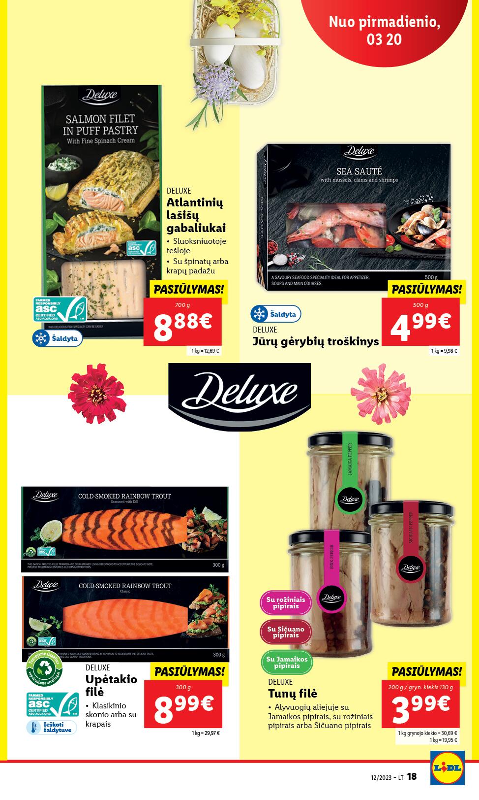 LIDL akcijų ir nuolaidų leidinys 2023.03.20 - 2023.03.26