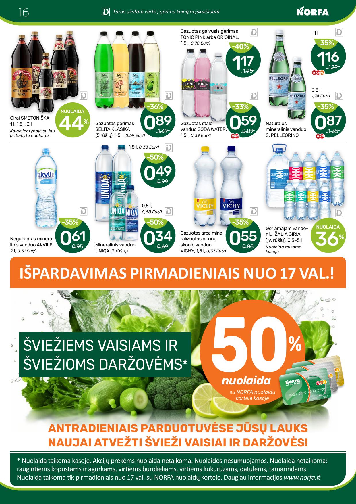Naujausias NORFA kaininis katalogas 2024.06.13 - 2024.04.26