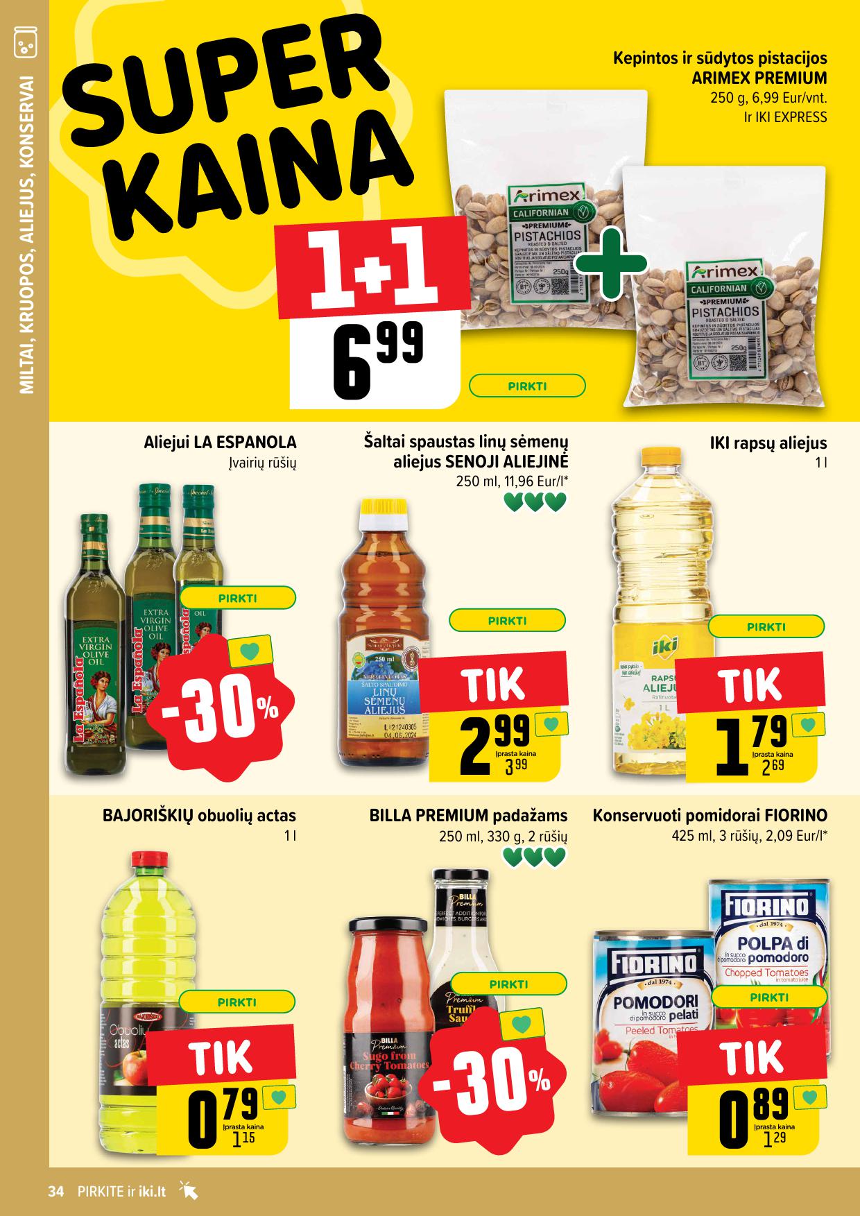 Naujausias IKI kaininis katalogas 2024.09.30 - 2024.10.06
