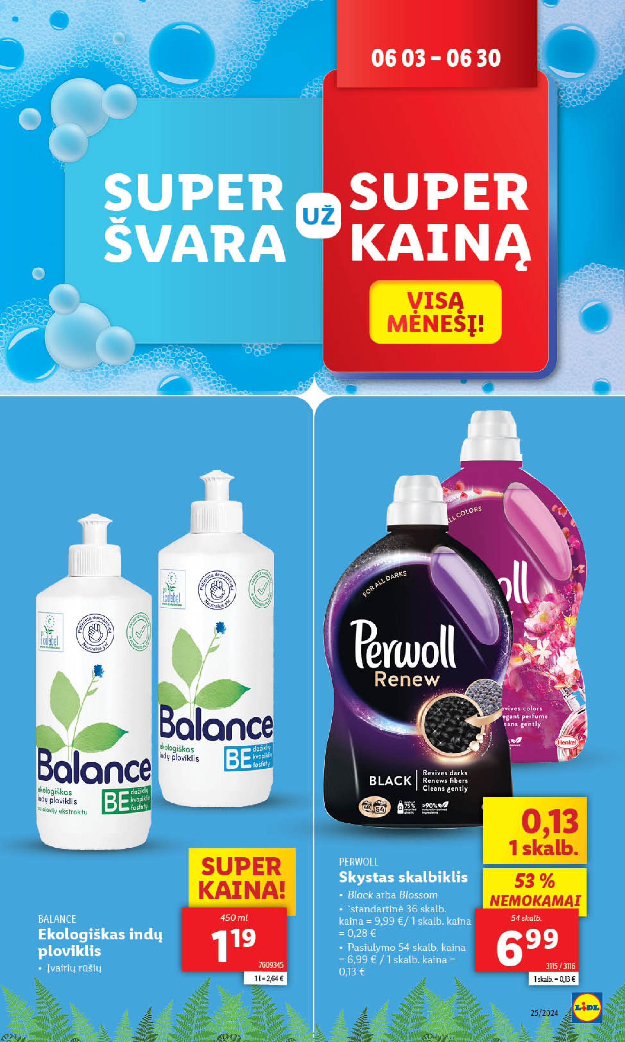 Naujausias LIDL kaininis katalogas 2024.06.17 - 2024.06.23