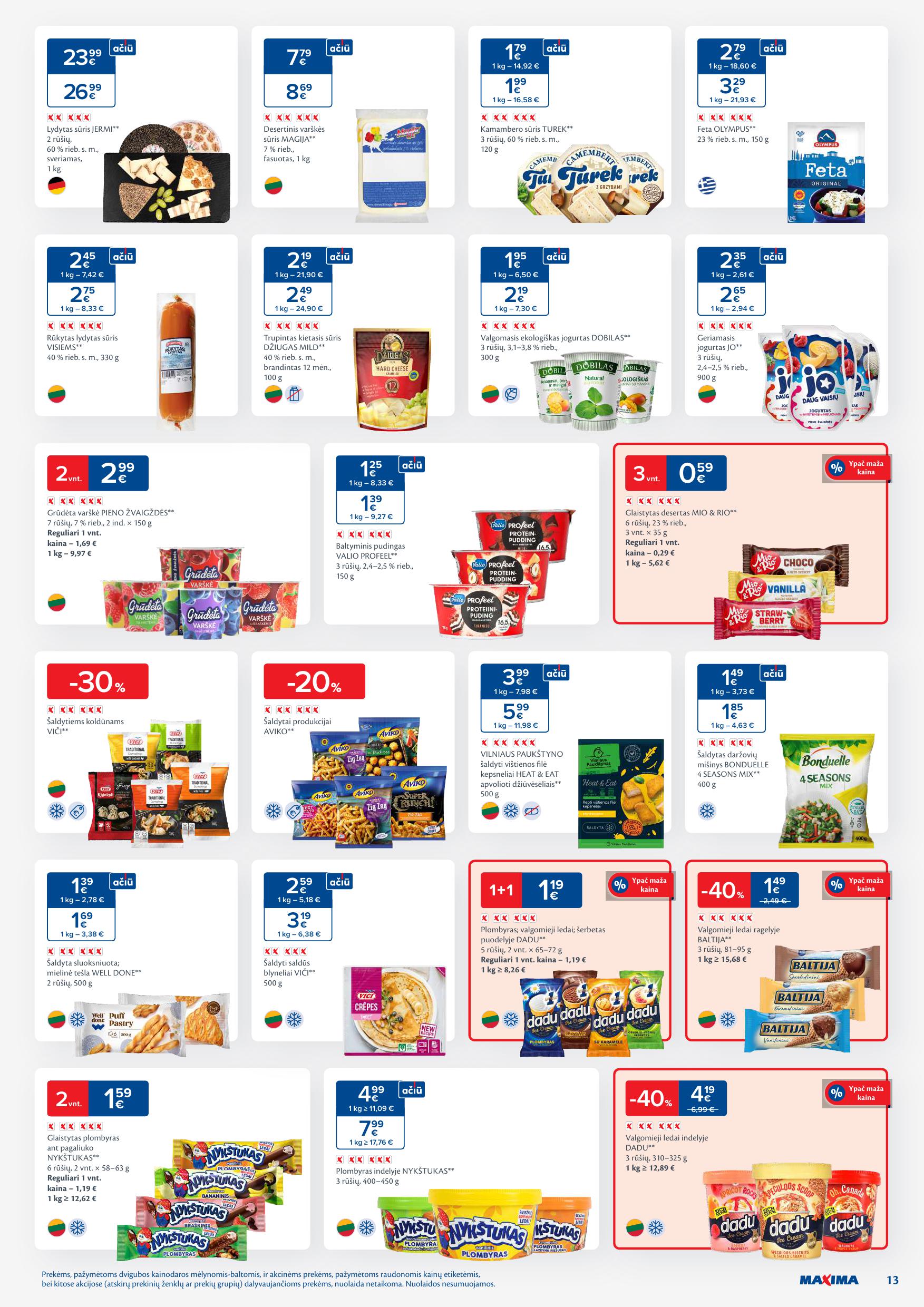 Naujausias MAXIMA kaininis katalogas 2025.12.16 - 2025.12.28