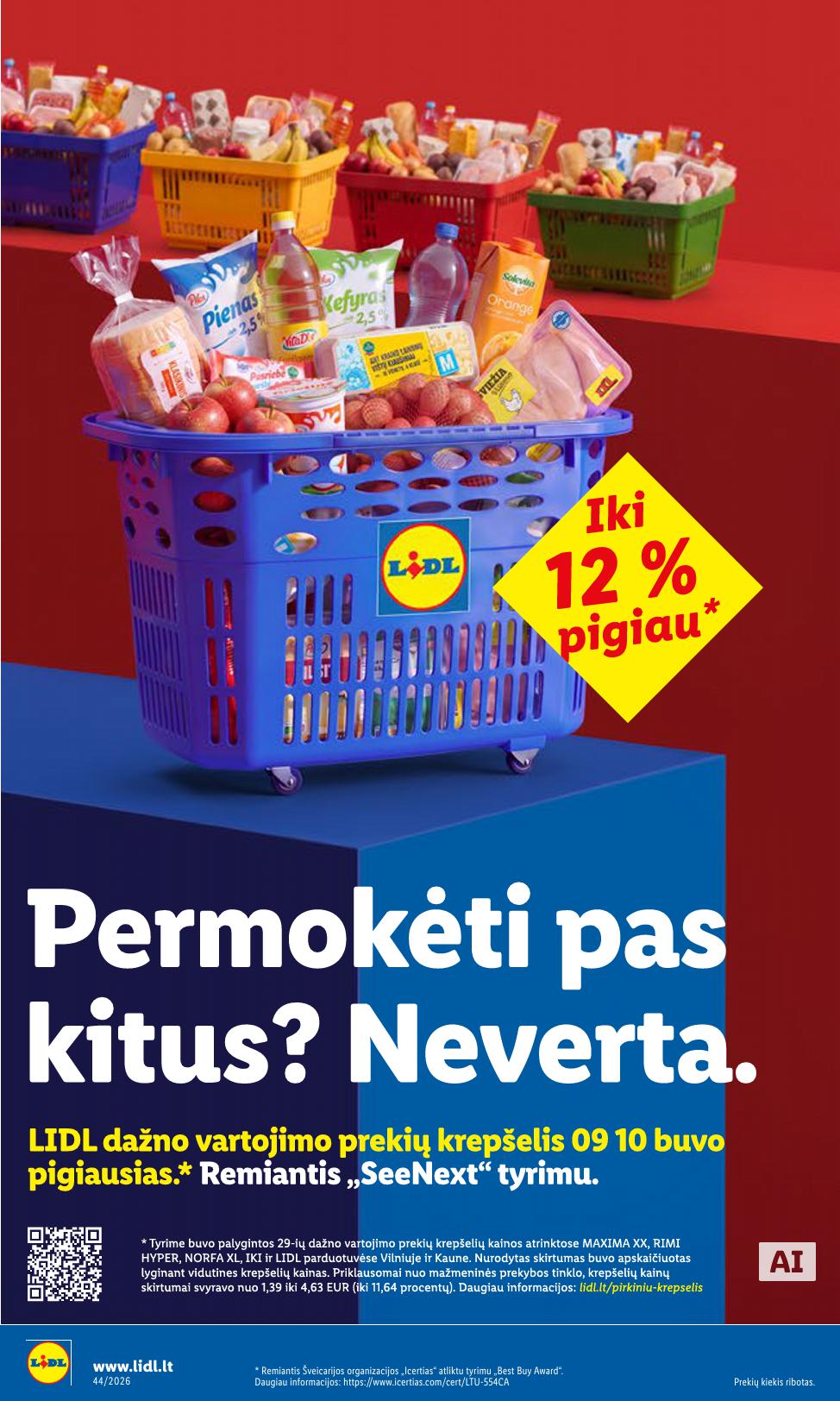 Naujas LIDL leidinys nuo 2026.10.26 iki 2026.11.01