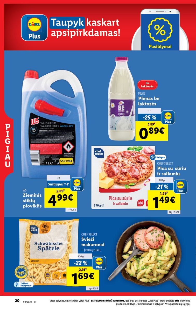 Naujausias LIDL kaininis katalogas 2023.02.20 - 2023.02.26