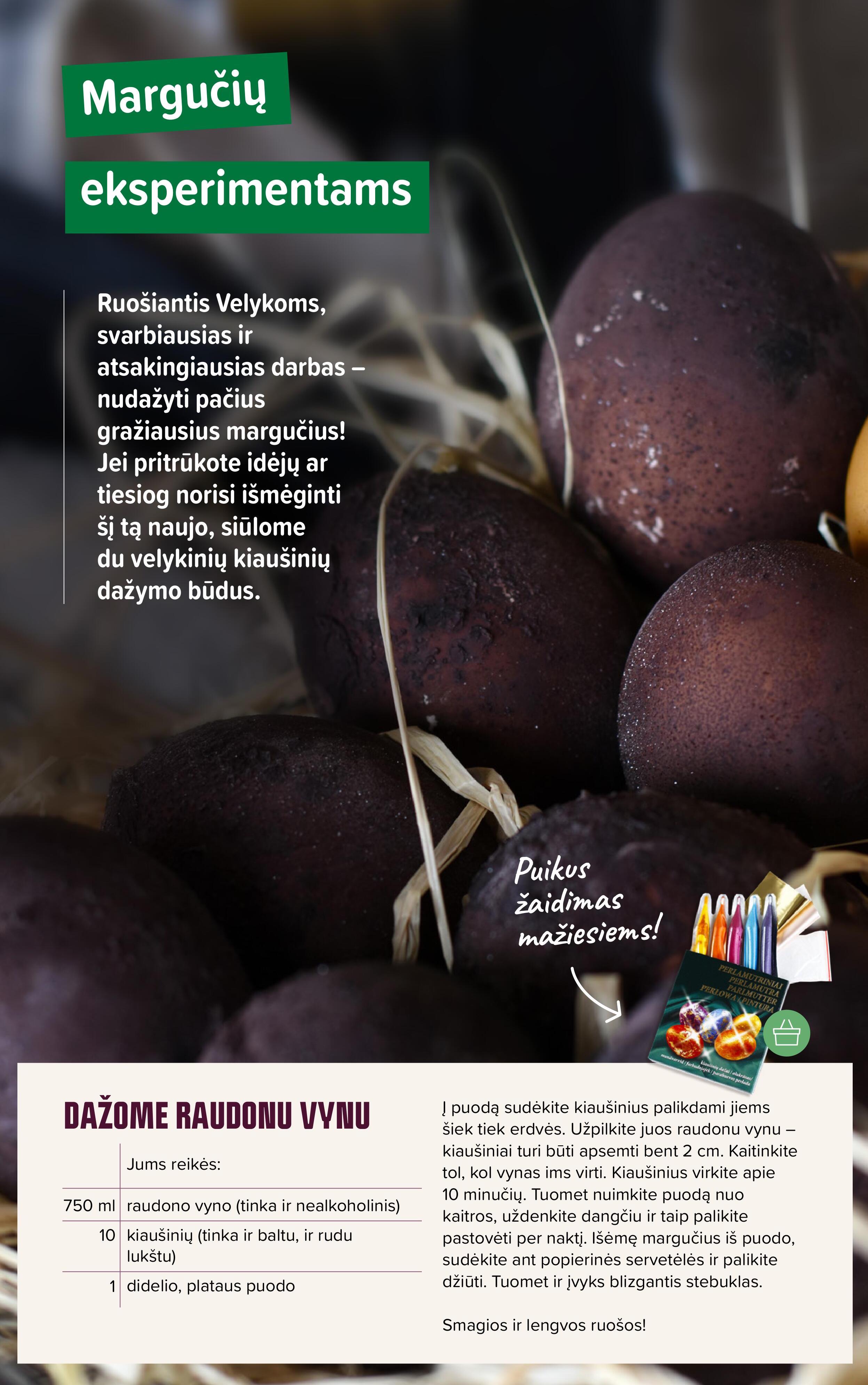 IKI kainų katalogas "Velykos arčiau tavęs"