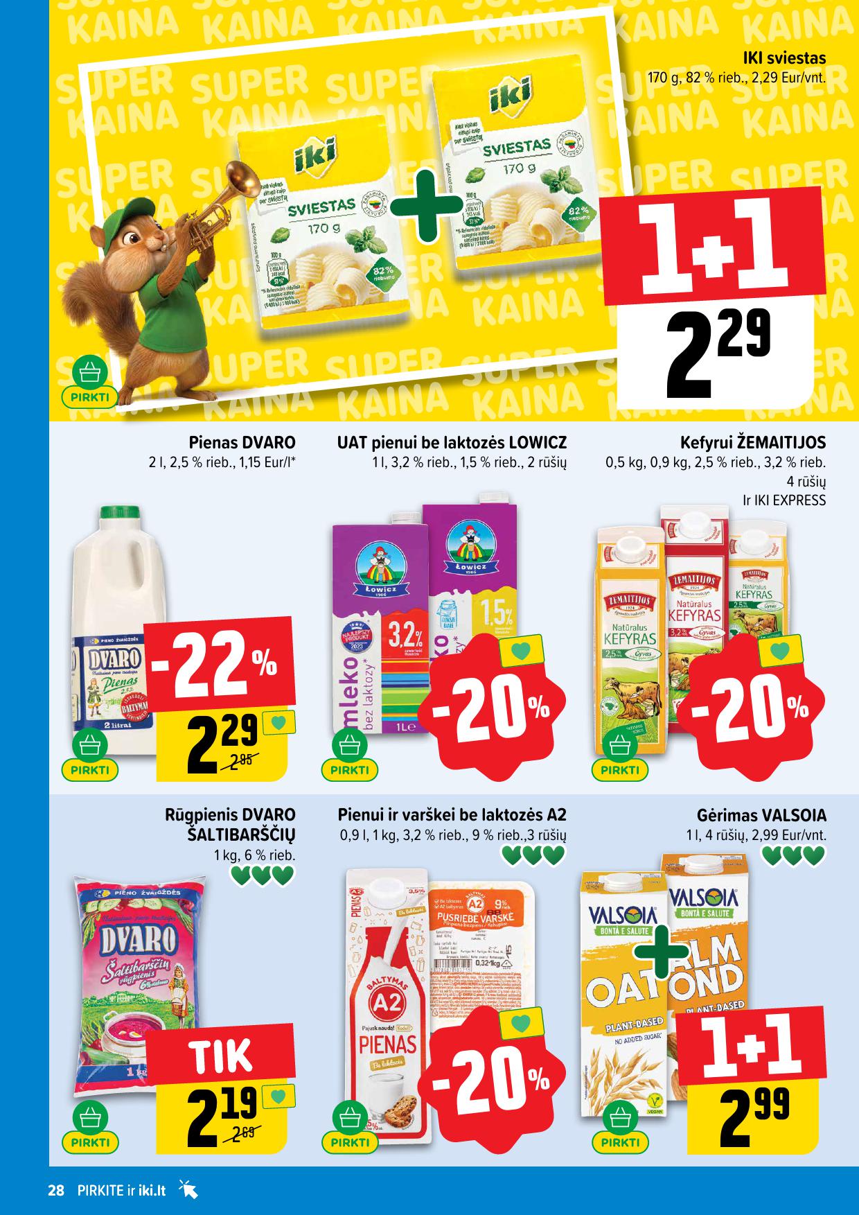 Naujausias IKI kaininis katalogas 2026.04.06 - 2026.04.12