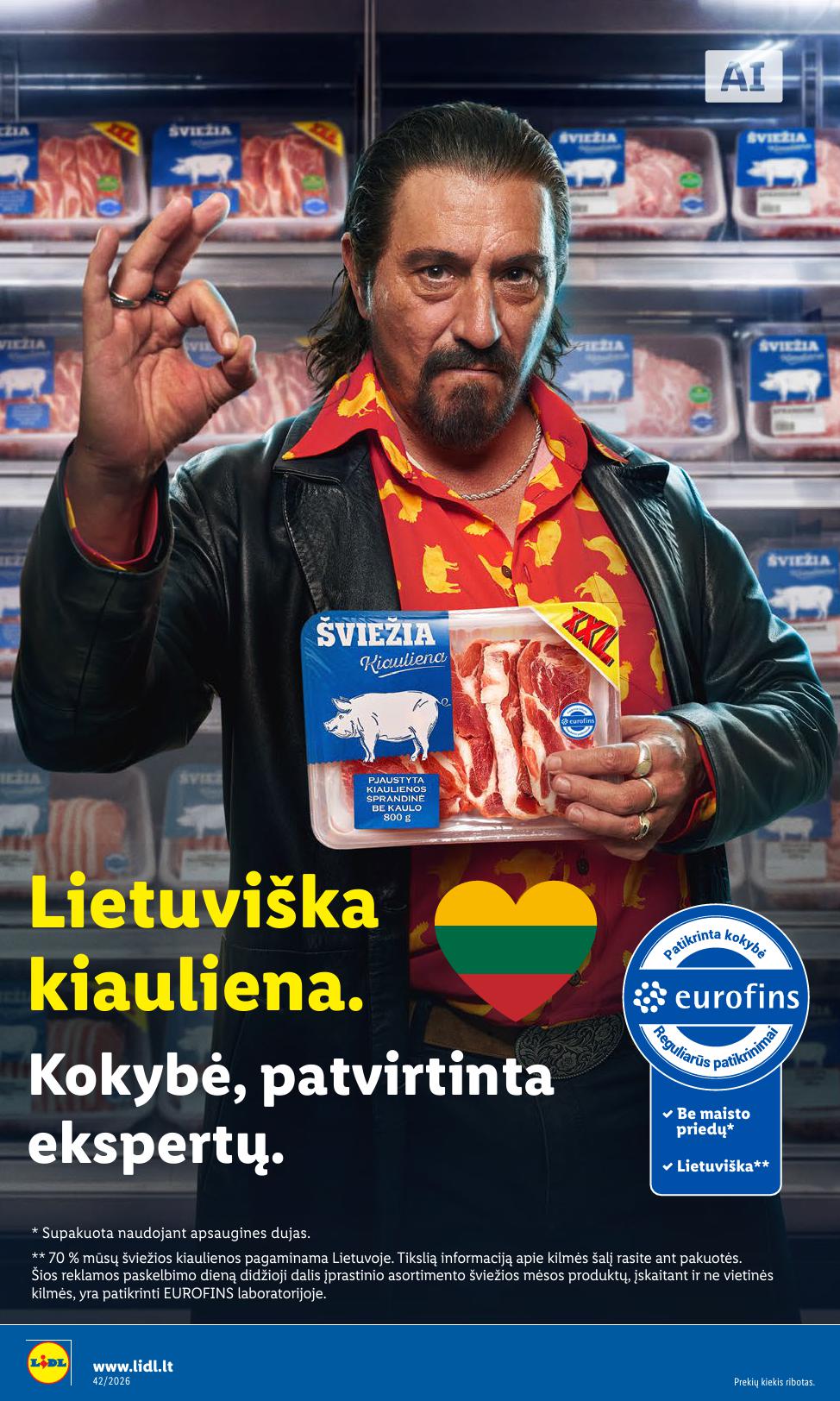 Naujausias LIDL kaininis katalogas 2026.10.12 - 2026.10.18
