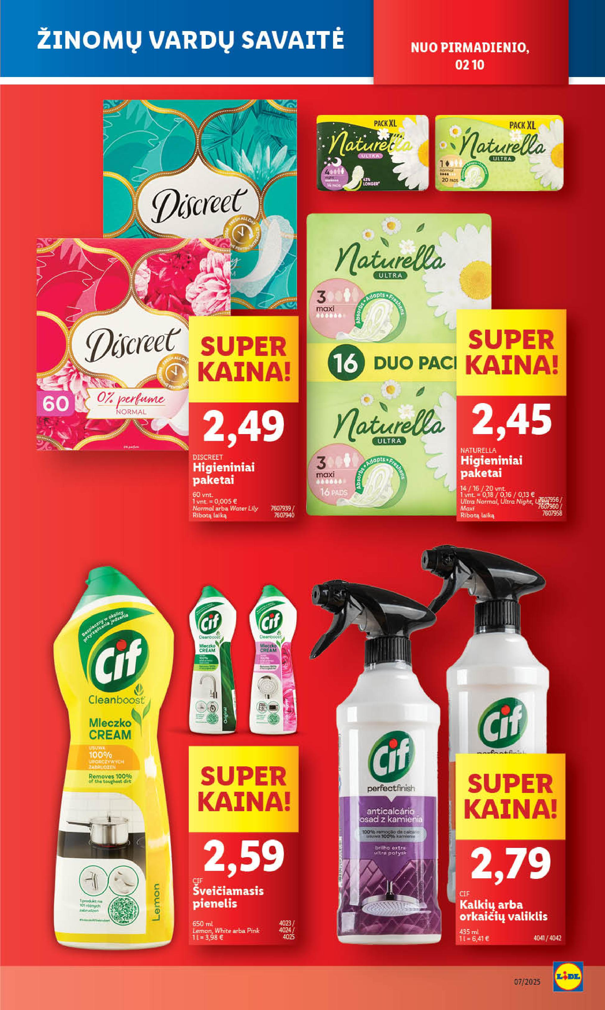 Naujausias LIDL kaininis katalogas 2025.02.10 - 2025.02.16
