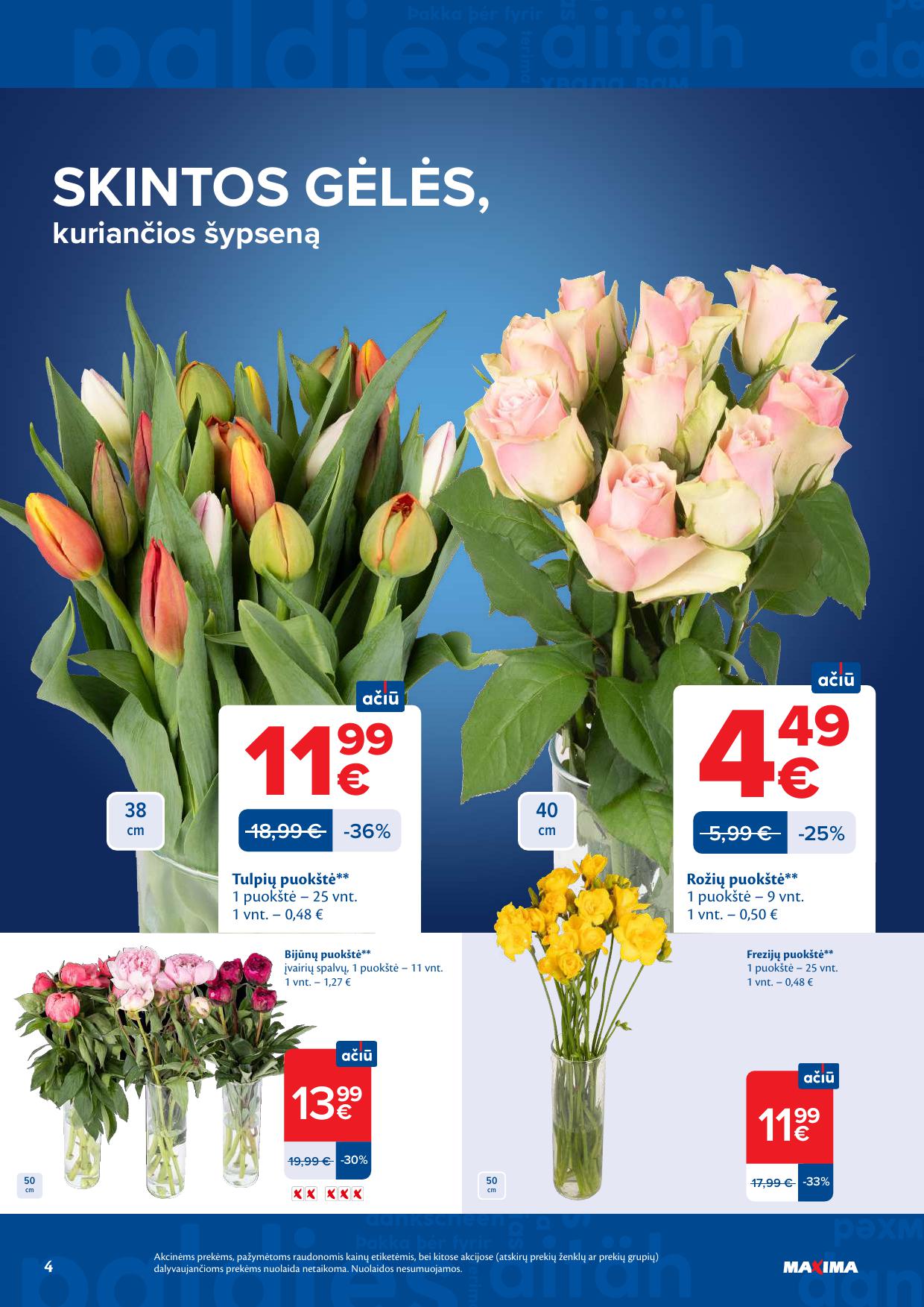 Naujausias MAXIMA kaininis katalogas 2026.04.28 - 2026.05.04