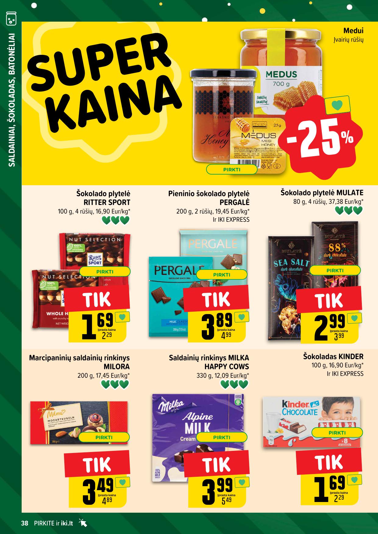 Naujausias IKI kaininis katalogas 2024.11.11 - 2024.11.17