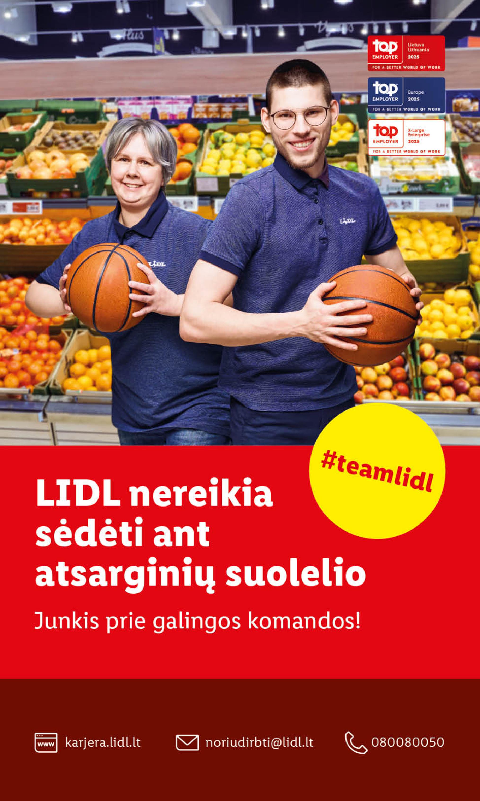 Naujausias LIDL kaininis katalogas 2025.05.05 - 2025.05.11