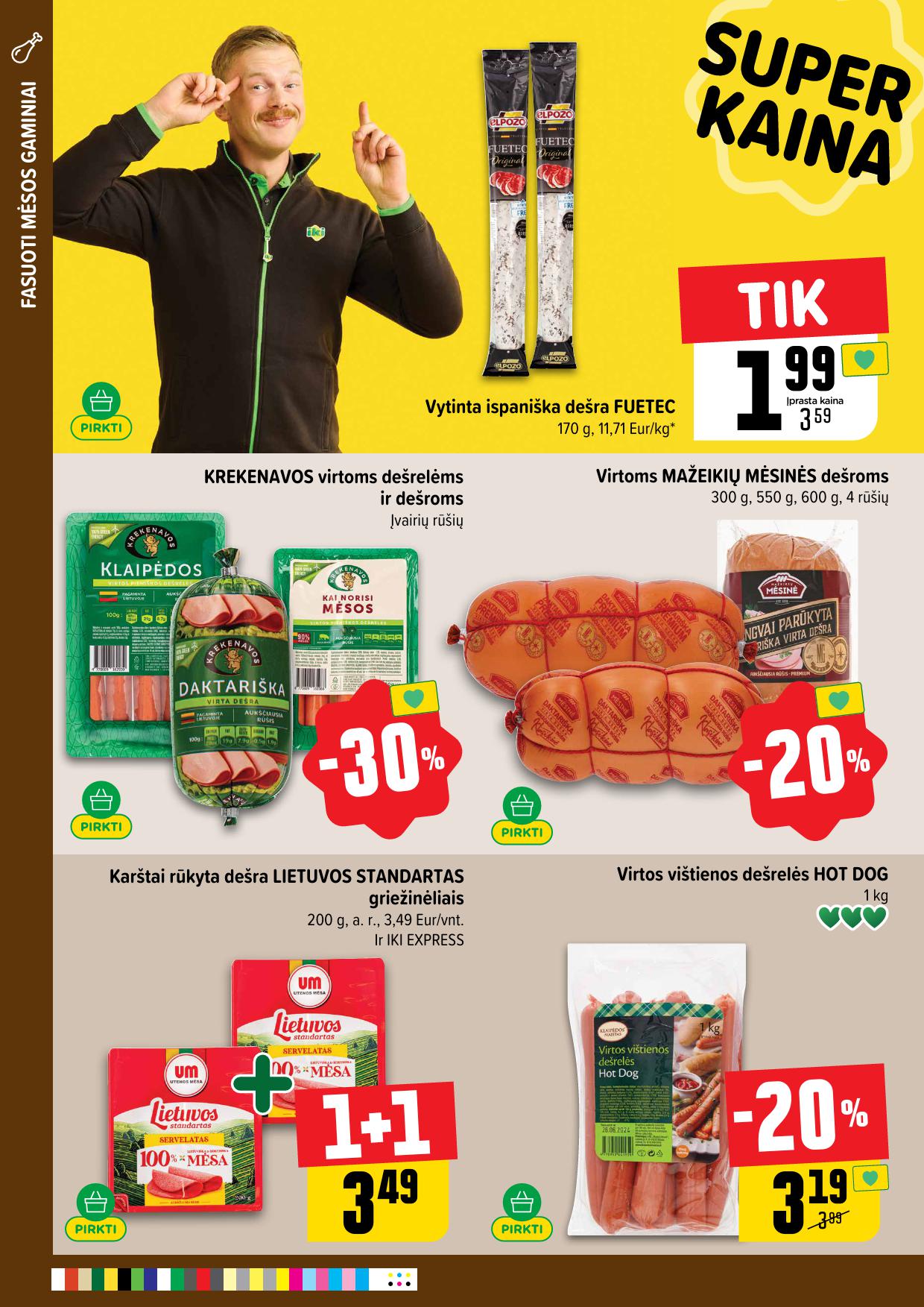 IKI SAVAITĖLĖ akcijų ir nuolaidų leidinys Nr.30 2025.07.21 - 2025.07.27