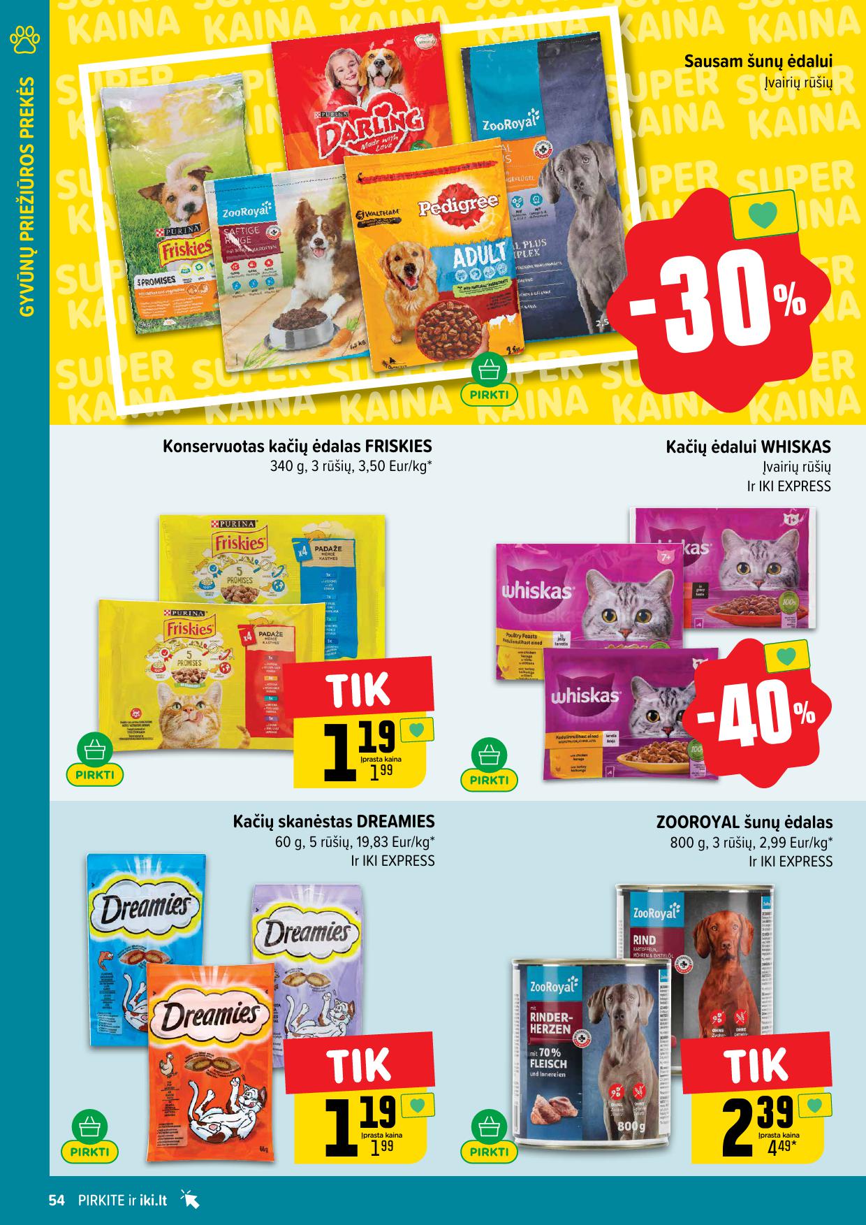 Naujausias IKI kaininis katalogas 2026.02.16 - 2026.02.22
