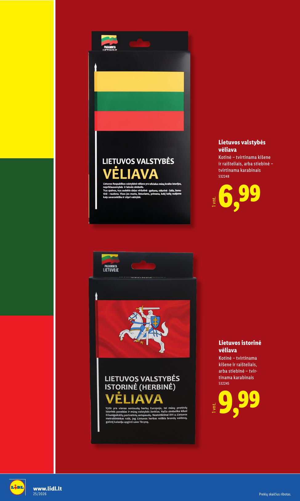LIDL ne maisto prekių leidinys 2026.06.15 - 2026.06.21