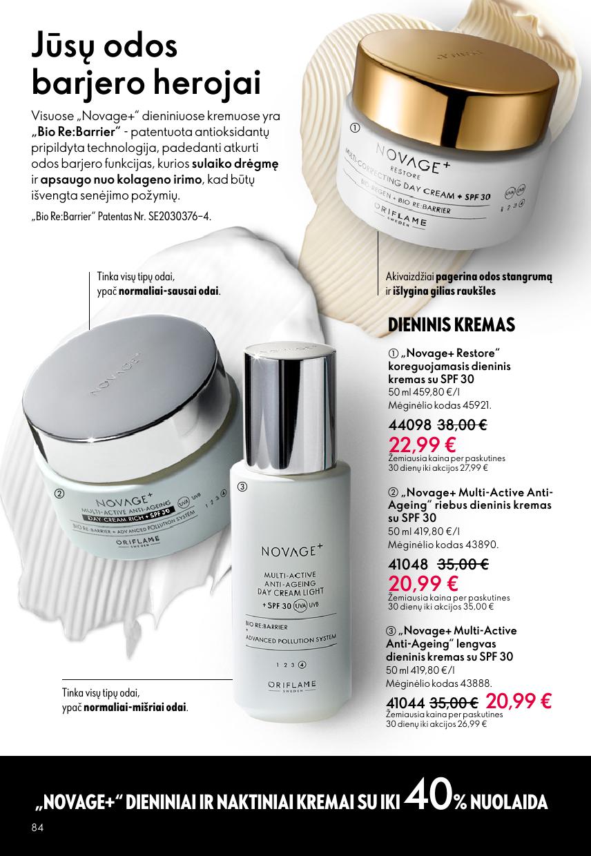 Naujas ORIFLAME katalogas galioja 2026.04.22 - 2026.05.12