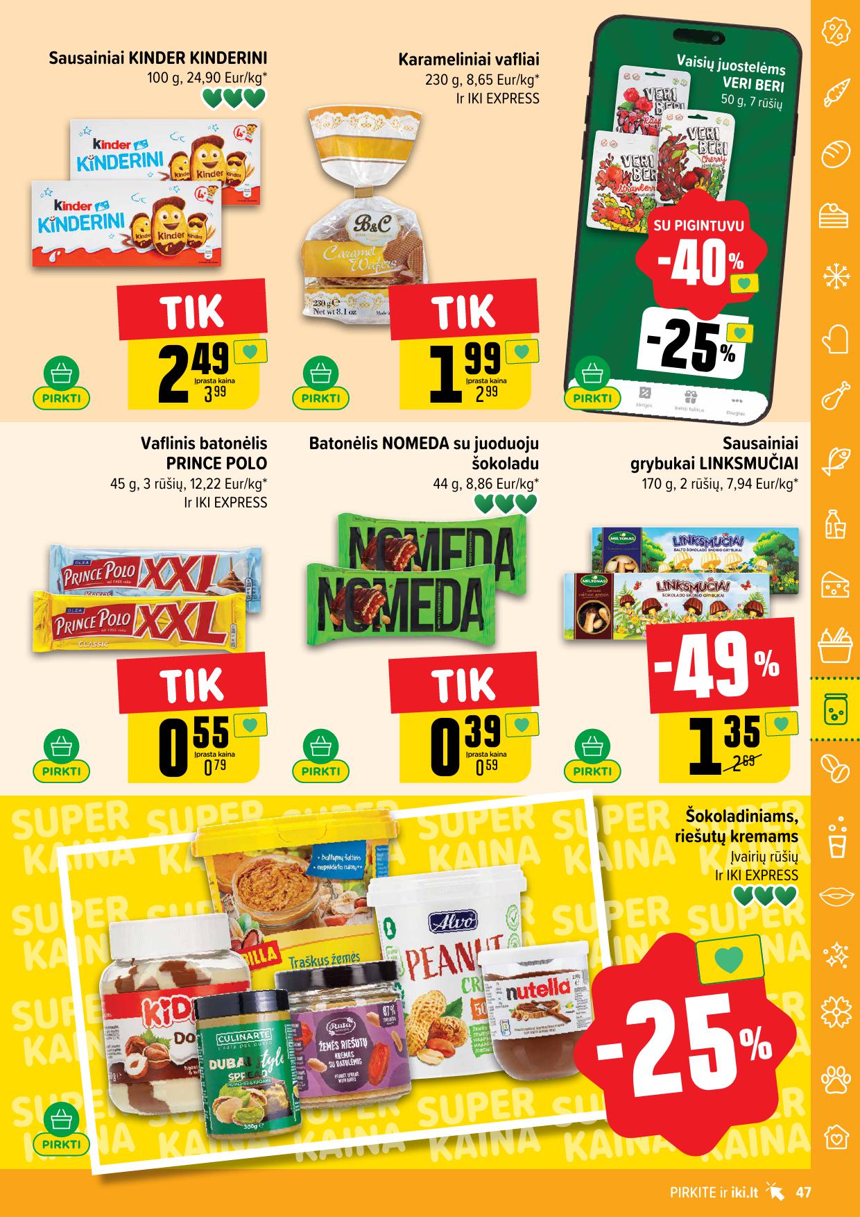 Naujausias IKI kaininis katalogas 2026.02.23 - 2026.03.01